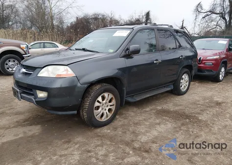 2003 Acura Mdx z USA, uszkodzony, nr VIN 2HNYD18913H525580